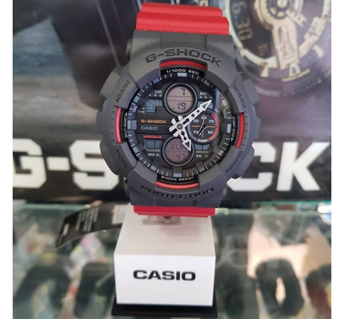 Купить Часы Casio GA-140-4AER ⌚ Наручные часы на fabrikachasov.com ⭐ Бесплатная доставка по Украине от 3000 грн ✈ Гарантия ✔ 10.000 моделей часов лучших брендов!