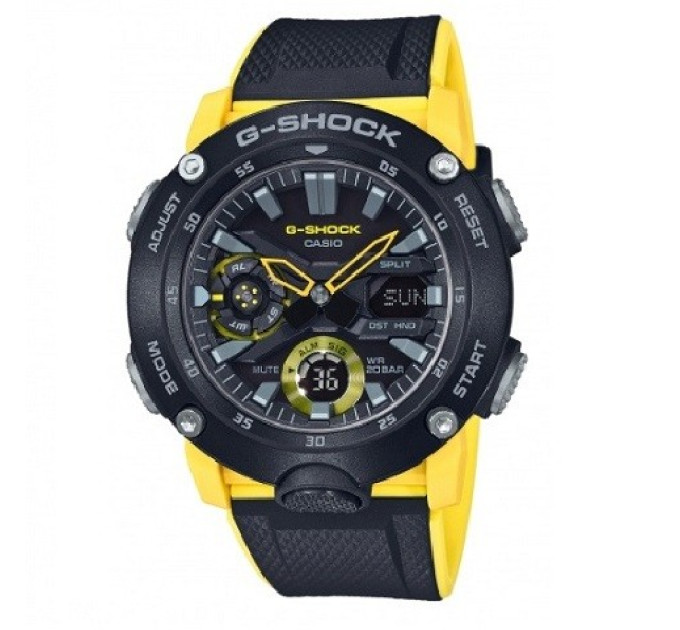 Купити ГОДИННИК CASIO GA-2000-1A9ER ⌚ Наручні годинники на fabrikachasov.com ⭐ Безкоштовна доставка по Україні від 3000 грн ✈ Гарантія ✔ 10.000 моделей. Знижки!