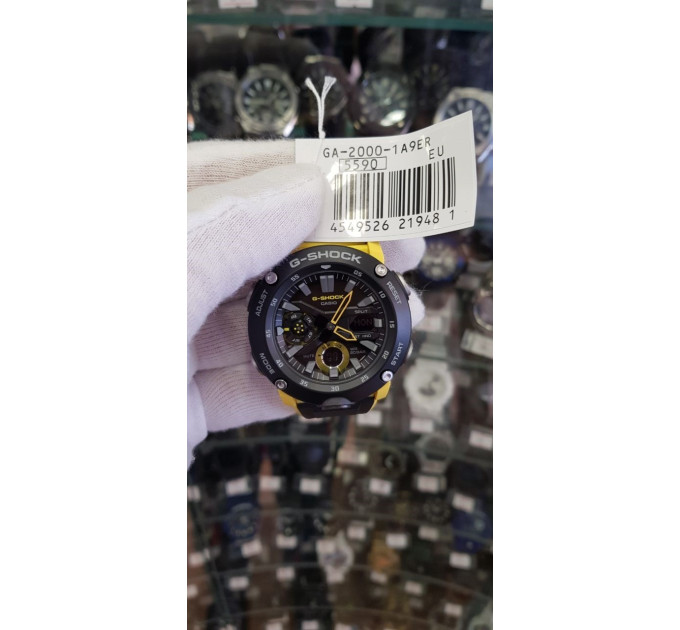 Купити ГОДИННИК CASIO GA-2000-1A9ER ⌚ Наручні годинники на fabrikachasov.com ⭐ Безкоштовна доставка по Україні від 3000 грн ✈ Гарантія ✔ 10.000 моделей. Знижки!