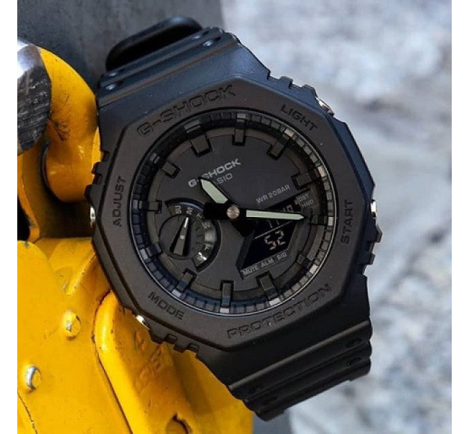 Купить Часы CASIO GA-2100-1A1ER ⌚ Наручные часы на fabrikachasov.com ⭐ Бесплатная доставка по Украине от 3000 грн ✈ Гарантия ✔ 10.000 моделей часов лучших брендов!