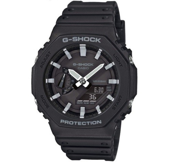 Купить Часы CASIO GA-2100-1AER ⌚ Наручные часы на fabrikachasov.com ⭐ Бесплатная доставка по Украине от 3000 грн ✈ Гарантия ✔ 10.000 моделей. Скидки!