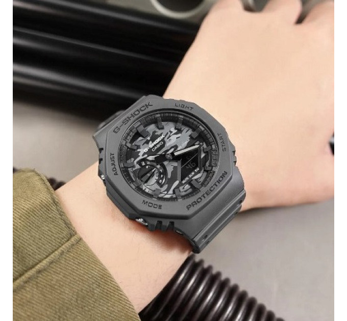 Купити ГОДИННИК CASIO GA-2100CA-8AER ⌚ Наручні годинники на fabrikachasov.com ⭐ Безкоштовна доставка по Україні від 3000 грн ✈ Гарантія ✔ 10.000 моделей годинників кращих брендів!