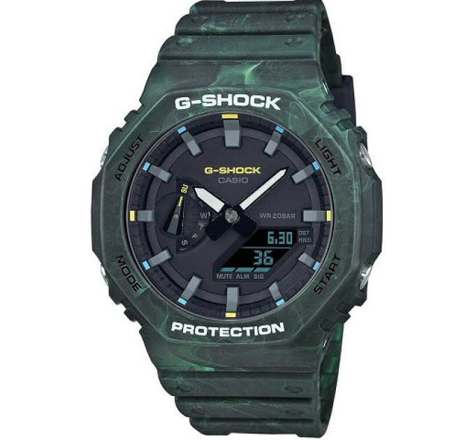 Купить Часы Casio GA-2100FR-3AER ⌚ Наручные часы на fabrikachasov.com ⭐ Бесплатная доставка по Украине от 3000 грн ✈ Гарантия ✔ 10.000 моделей. Скидки!