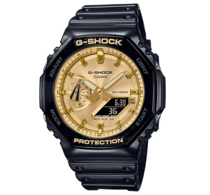 Купити ГОДИННИК CASIO GA-2100GB-1A ⌚ Наручні годинники на fabrikachasov.com ⭐ Безкоштовна доставка по Україні від 3000 грн ✈ Гарантія ✔ 10.000 моделей годинників кращих брендів!