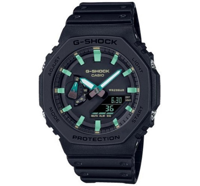 Купить Часы CASIO GA-2100RC-1AER ⌚ Наручные часы на fabrikachasov.com ⭐ Бесплатная доставка по Украине от 3000 грн ✈ Гарантия ✔ 10.000 моделей часов лучших брендов!