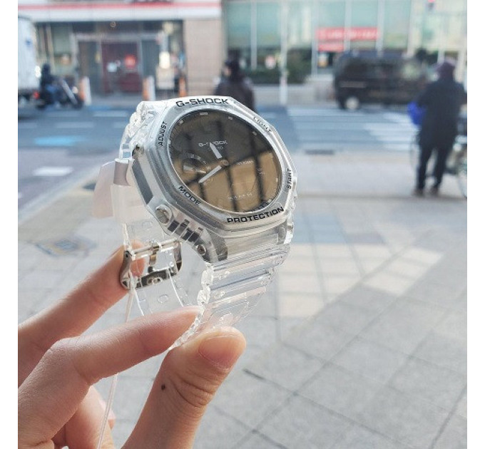 Купити ГОДИННИК CASIO GA-2100SKE-7AER ⌚ Наручні годинники на fabrikachasov.com ⭐ Безкоштовна доставка по Україні від 3000 грн ✈ Гарантія ✔ 10.000 моделей. Знижки!