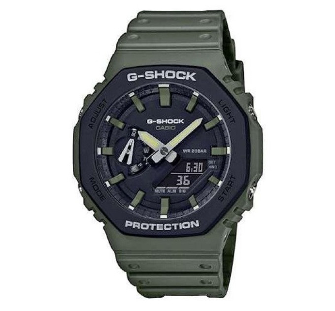 Купить Часы CASIO GA-2110SU-3AER ⌚ Наручные часы на fabrikachasov.com ⭐ Бесплатная доставка по Украине от 3000 грн ✈ Гарантия ✔ 10.000 моделей часов лучших брендов!