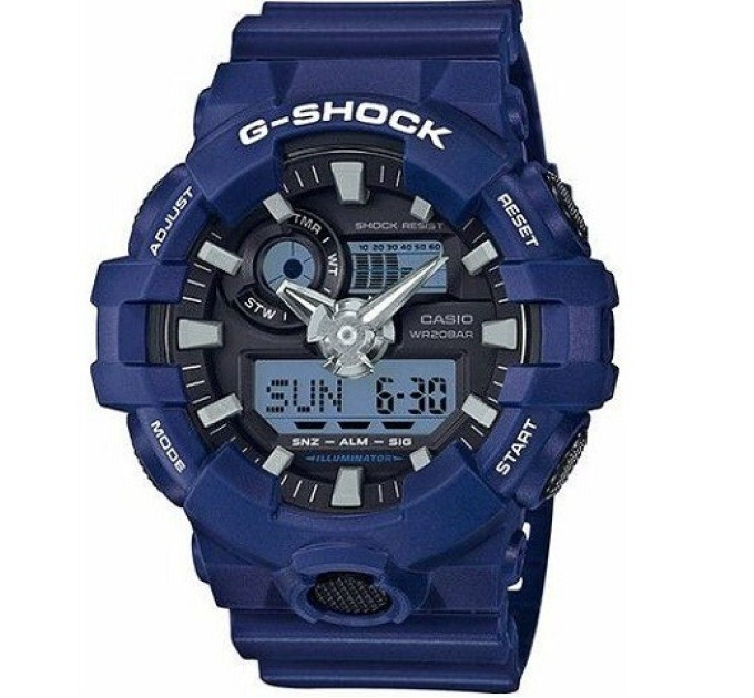 Купить Часы Casio GA-700-2AER ⌚ Наручные часы на fabrikachasov.com ⭐ Бесплатная доставка по Украине от 3000 грн ✈ Гарантия ✔ 10.000 моделей часов лучших брендов!