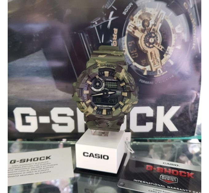 Купить Часы Casio GA-700CM-3AER ⌚ Наручные часы на fabrikachasov.com ⭐ Бесплатная доставка по Украине от 3000 грн ✈ Гарантия ✔ 10.000 моделей. Скидки!