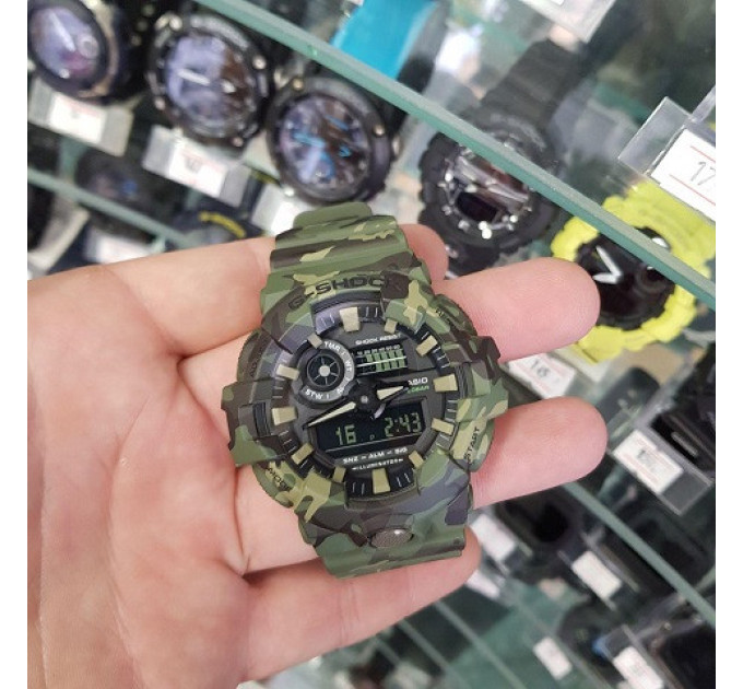 Купить Часы Casio GA-700CM-3AER ⌚ Наручные часы на fabrikachasov.com ⭐ Бесплатная доставка по Украине от 3000 грн ✈ Гарантия ✔ 10.000 моделей. Скидки!