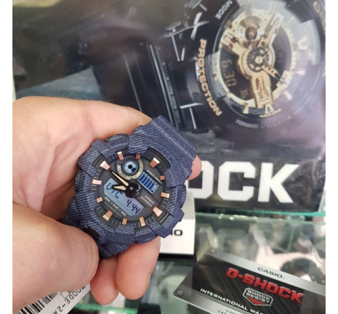 Купить Часы CASIO GA-700DE-2AER ⌚ Наручные часы на fabrikachasov.com ⭐ Бесплатная доставка по Украине от 3000 грн ✈ Гарантия ✔ 10.000 моделей. Скидки!