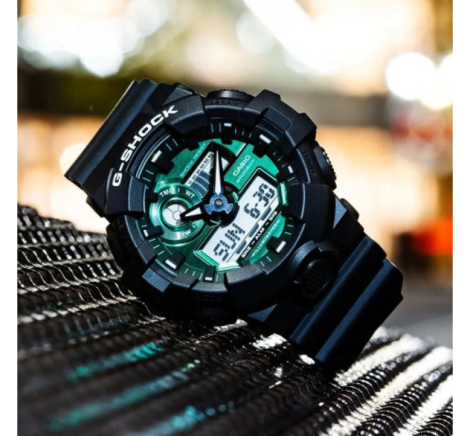 Купить Часы Casio GA-700MG-1AER ⌚ Наручные часы на fabrikachasov.com ⭐ Бесплатная доставка по Украине от 3000 грн ✈ Гарантия ✔ 10.000 моделей. Скидки!