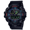 Купити ГОДИННИК CASIO GA-700RGB-1A ⌚ Наручні годинники на fabrikachasov.com ⭐ Безкоштовна доставка по Україні від 3000 грн ✈ Гарантія ✔ 10.000 моделей. Знижки!