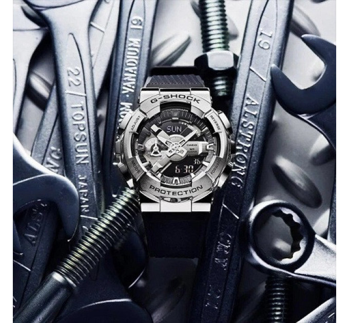 Купить Часы Casio GM-110-1AER ⌚ Наручные часы на fabrikachasov.com ⭐ Бесплатная доставка по Украине от 3000 грн ✈ Гарантия ✔ 10.000 моделей часов лучших брендов!