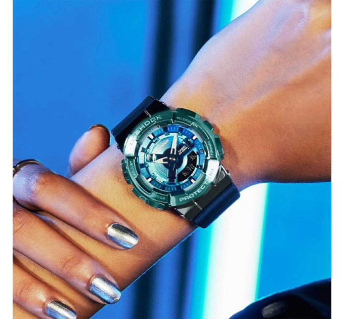 Купити ГОДИННИК CASIO GM-S110LB-2AER ⌚ Наручні годинники на fabrikachasov.com ⭐ Безкоштовна доставка по Україні від 3000 грн ✈ Гарантія ✔ 10.000 моделей. Знижки!