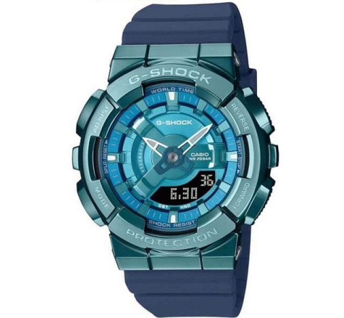 Купити ГОДИННИК CASIO GM-S110LB-2AER ⌚ Наручні годинники на fabrikachasov.com ⭐ Безкоштовна доставка по Україні від 3000 грн ✈ Гарантія ✔ 10.000 моделей. Знижки!