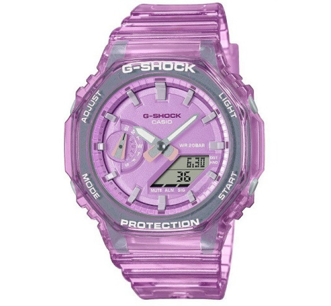 Купити ГОДИННИК CASIO GMA-S2100SK-4AER ⌚ Наручні годинники на fabrikachasov.com ⭐ Безкоштовна доставка по Україні від 3000 грн ✈ Гарантія ✔ 10.000 моделей. Знижки!