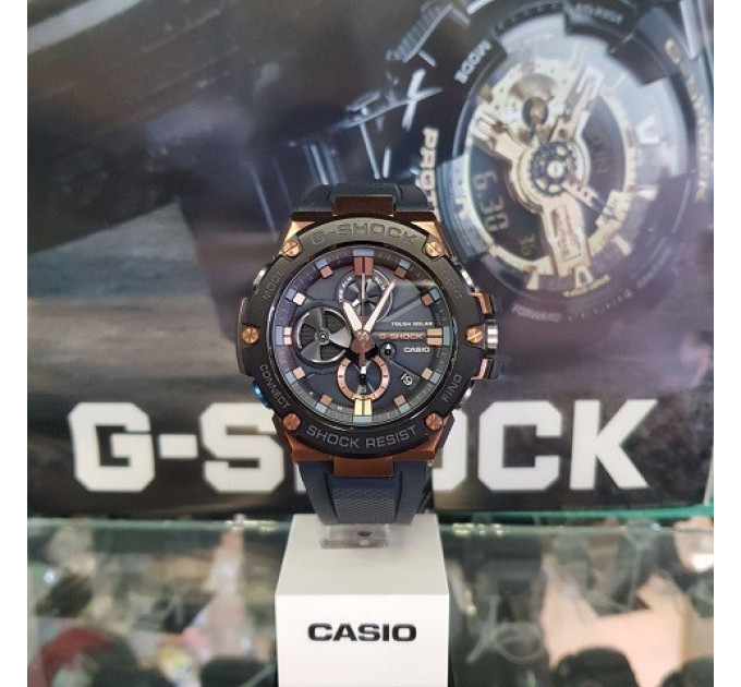 Купити ГОДИННИК CASIO GST-B100G-2AER ⌚ Наручні годинники на fabrikachasov.com ⭐ Безкоштовна доставка по Україні від 3000 грн ✈ Гарантія ✔ 10.000 моделей годинників кращих брендів!
