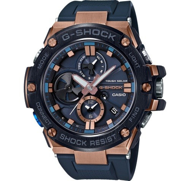Купити ГОДИННИК CASIO GST-B100G-2AER ⌚ Наручні годинники на fabrikachasov.com ⭐ Безкоштовна доставка по Україні від 3000 грн ✈ Гарантія ✔ 10.000 моделей годинників кращих брендів!