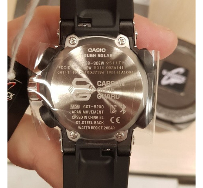 Купити ГОДИННИК CASIO GST-B200-1AER ⌚ Наручні годинники на fabrikachasov.com ⭐ Безкоштовна доставка по Україні від 3000 грн ✈ Гарантія ✔ 10.000 моделей годинників кращих брендів!