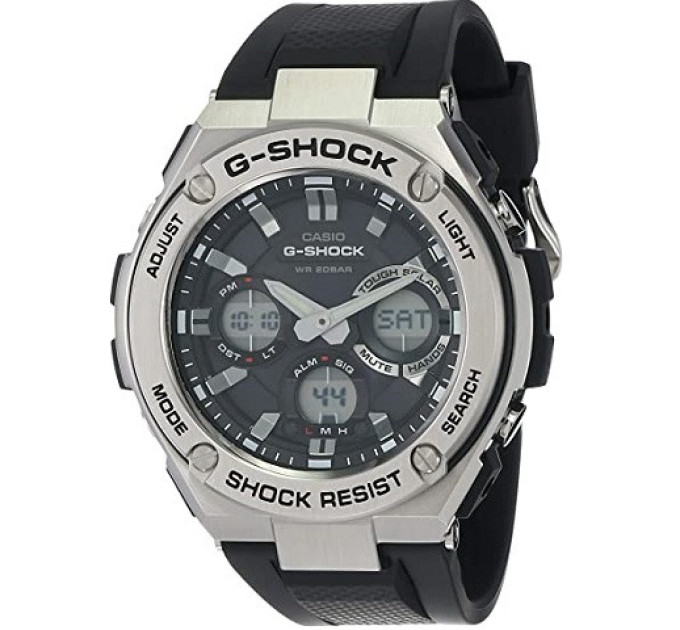 Купить Часы Casio GST-S110-1ADR ⌚ Наручные часы на fabrikachasov.com ⭐ Бесплатная доставка по Украине от 3000 грн ✈ Гарантия ✔ 10.000 моделей часов лучших брендов!