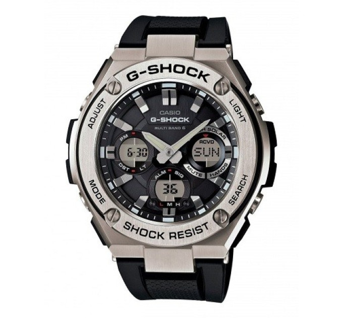 Купить Часы Casio GST-W110-1AER ⌚ Наручные часы на fabrikachasov.com ⭐ Бесплатная доставка по Украине от 3000 грн ✈ Гарантия ✔ 10.000 моделей. Скидки!