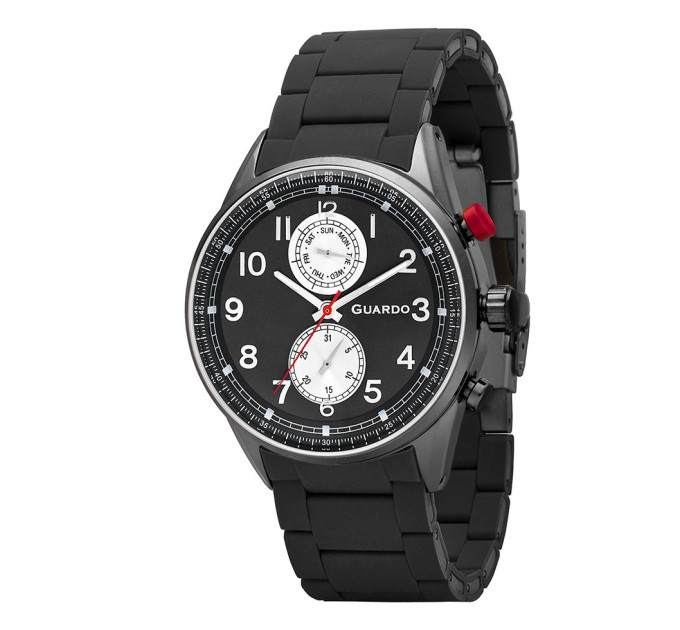 Купити Часи GUARDO PREMIUM 11269-1 ⌚ Наручні годинники на fabrikachasov.com ⭐ Безкоштовна доставка по Україні від 3000 грн ✈ Гарантія ✔ 10.000 моделей годинників кращих брендів!