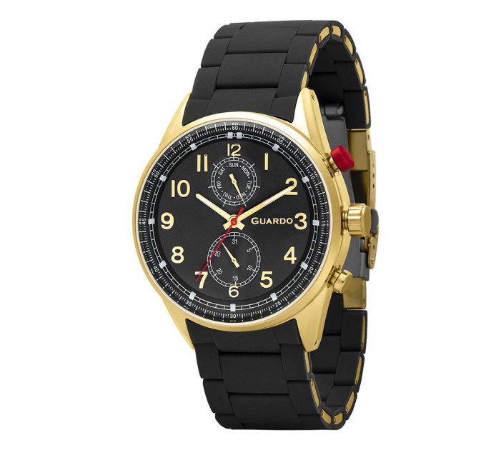 Купити Часи GUARDO PREMIUM 11269-3 ⌚ Наручні годинники на fabrikachasov.com ⭐ Безкоштовна доставка по Україні від 3000 грн ✈ Гарантія ✔ 10.000 моделей. Знижки!