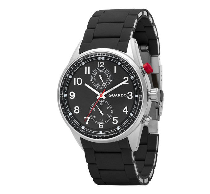 Купити Часи GUARDO PREMIUM 11269-6 ⌚ Наручні годинники на fabrikachasov.com ⭐ Безкоштовна доставка по Україні від 3000 грн ✈ Гарантія ✔ 10.000 моделей. Знижки!
