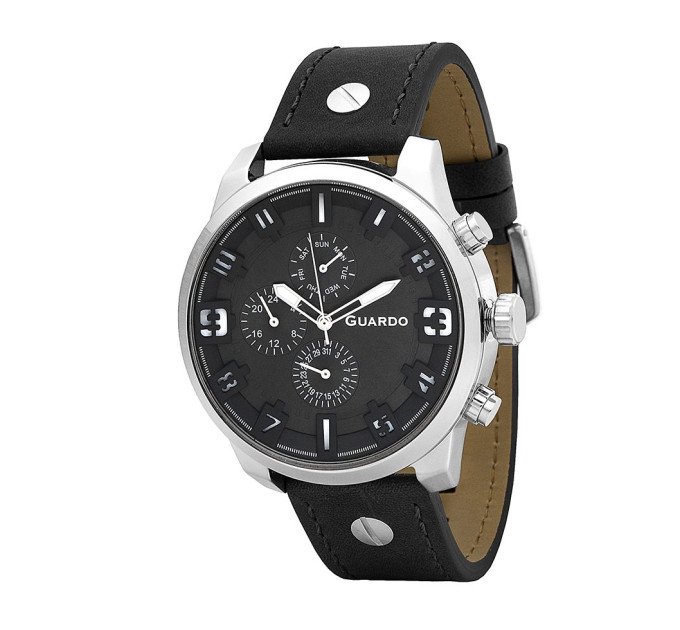 Купити Часи GUARDO PREMIUM 11270-1 ⌚ Наручні годинники на fabrikachasov.com ⭐ Безкоштовна доставка по Україні від 3000 грн ✈ Гарантія ✔ 10.000 моделей. Знижки!
