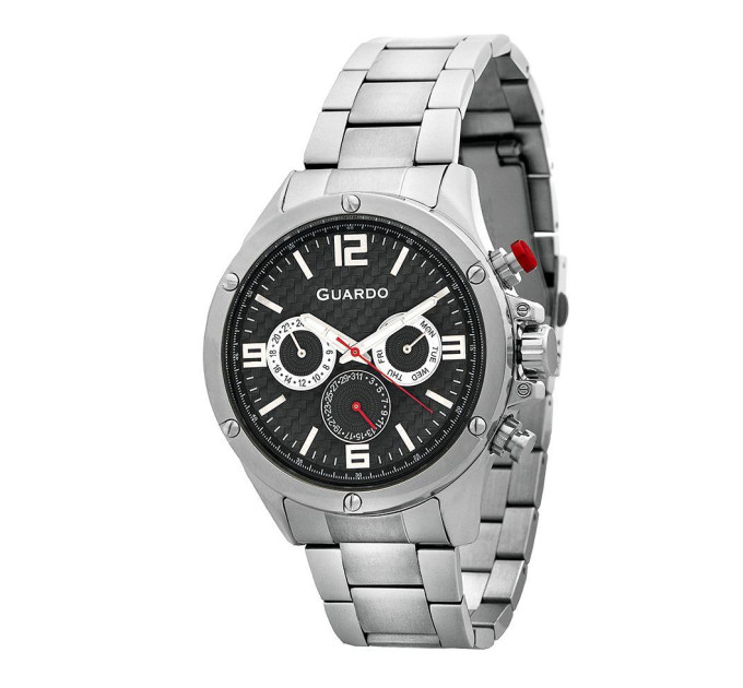 Купити Часи GUARDO PREMIUM 11455-1 ⌚ Наручні годинники на fabrikachasov.com ⭐ Безкоштовна доставка по Україні від 3000 грн ✈ Гарантія ✔ 10.000 моделей. Знижки!