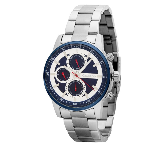 Купити ГОДИННИК GUARDO PREMIUM 11633-2 ⌚ Наручні годинники на fabrikachasov.com ⭐ Безкоштовна доставка по Україні від 3000 грн ✈ Гарантія ✔ 10.000 моделей годинників кращих брендів!