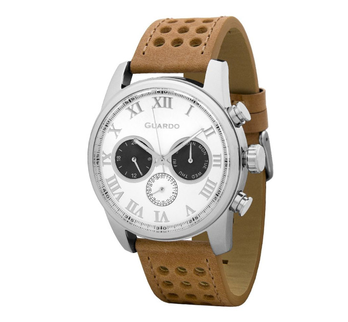 Купити Часи GUARDO PREMIUM 11679-1 ⌚ Наручні годинники на fabrikachasov.com ⭐ Безкоштовна доставка по Україні від 3000 грн ✈ Гарантія ✔ 10.000 моделей. Знижки!