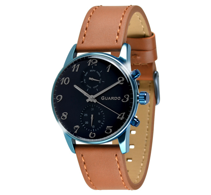 Купити Часи GUARDO PREMIUM 12009-5 ⌚ Наручні годинники на fabrikachasov.com ⭐ Безкоштовна доставка по Україні від 3000 грн ✈ Гарантія ✔ 10.000 моделей. Знижки!