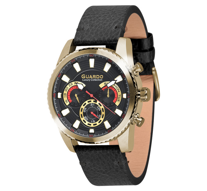 Купити Часи GUARDO PREMIUM S01896-4 ⌚ Наручні годинники на fabrikachasov.com ⭐ Безкоштовна доставка по Україні від 3000 грн ✈ Гарантія ✔ 10.000 моделей. Знижки!