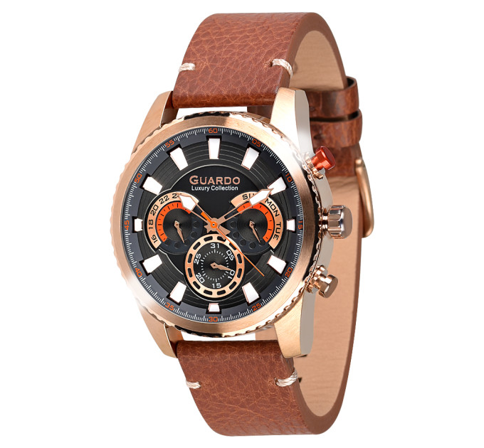 Купити ГОДИННИК GUARDO PREMIUM S01896-5 ⌚ Наручні годинники на fabrikachasov.com ⭐ Безкоштовна доставка по Україні від 3000 грн ✈ Гарантія ✔ 10.000 моделей. Знижки!
