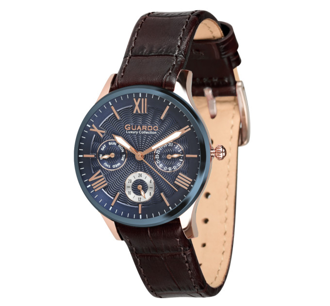 Купить Часы GUARDO PREMIUM S02006-9 ⌚ Наручные часы на fabrikachasov.com ⭐ Бесплатная доставка по Украине от 3000 грн ✈ Гарантия ✔ 10.000 моделей часов лучших брендов!