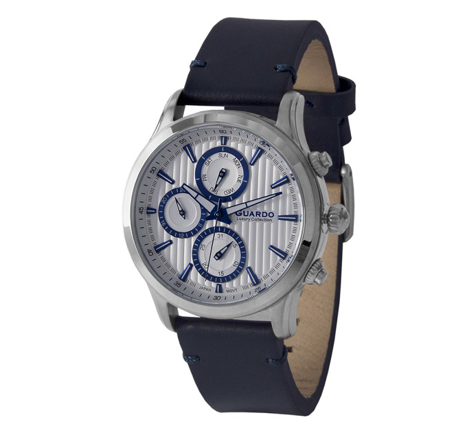 Купити Часи GUARDO PREMIUM S02039-2 ⌚ Наручні годинники на fabrikachasov.com ⭐ Безкоштовна доставка по Україні від 3000 грн ✈ Гарантія ✔ 10.000 моделей. Знижки!