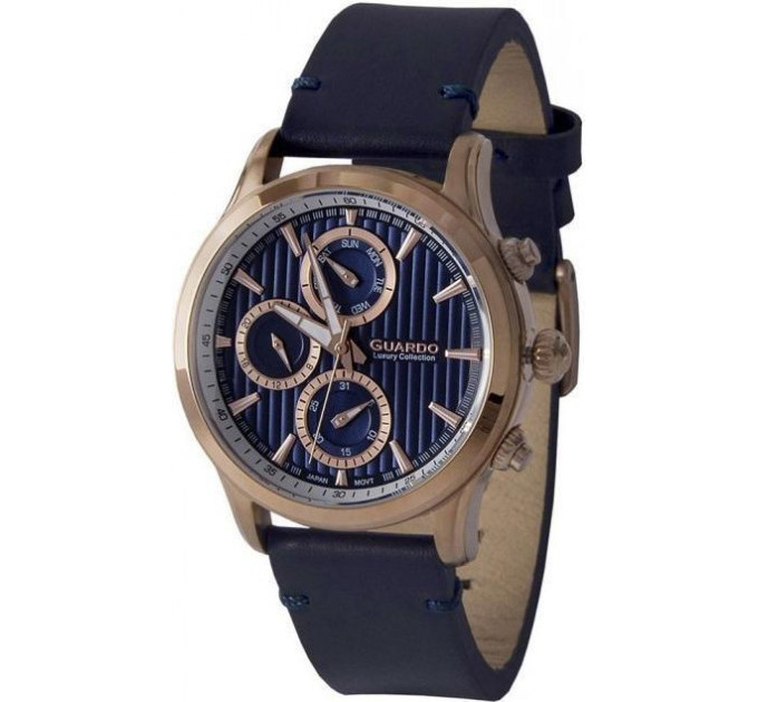 Купити Часи GUARDO PREMIUM S02039-3 ⌚ Наручні годинники на fabrikachasov.com ⭐ Безкоштовна доставка по Україні від 3000 грн ✈ Гарантія ✔ 10.000 моделей годинників кращих брендів!