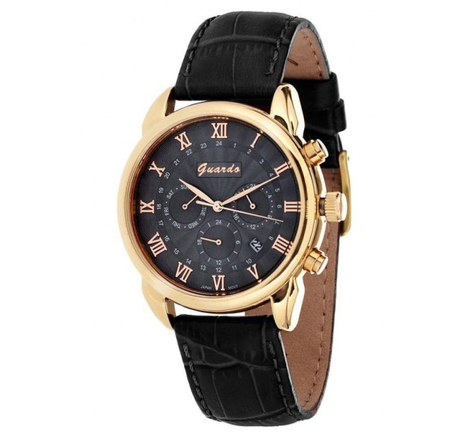 Купити ГОДИННИК GUARDO PREMIUM S0980-3 ⌚ Наручні годинники на fabrikachasov.com ⭐ Безкоштовна доставка по Україні від 3000 грн ✈ Гарантія ✔ 10.000 моделей годинників кращих брендів!