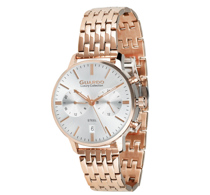 Купити ГОДИННИК GUARDO PREMIUM S1476(1)-3 ⌚ Наручні годинники на fabrikachasov.com ⭐ Безкоштовна доставка по Україні від 3000 грн ✈ Гарантія ✔ 10.000 моделей. Знижки!