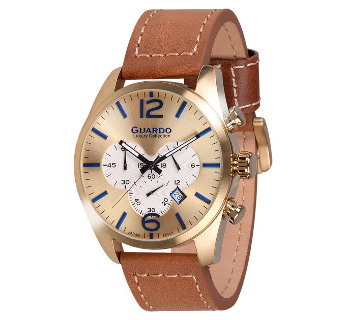 Купити Часи GUARDO PREMIUM S1653-5 ⌚ Наручні годинники на fabrikachasov.com ⭐ Безкоштовна доставка по Україні від 3000 грн ✈ Гарантія ✔ 10.000 моделей. Знижки!