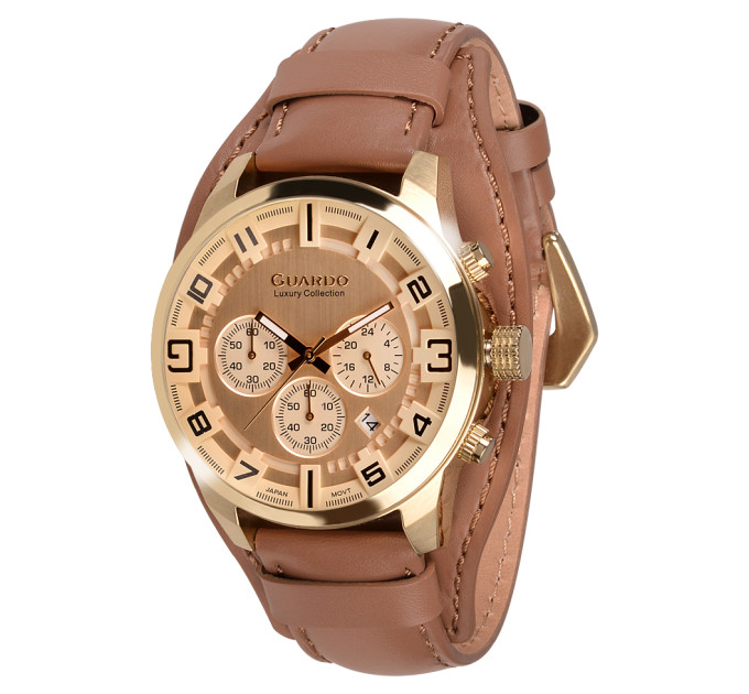 Купить Часы GUARDO PREMIUM S1740-3 ⌚ Наручные часы на fabrikachasov.com ⭐ Бесплатная доставка по Украине от 3000 грн ✈ Гарантия ✔ 10.000 моделей. Скидки!