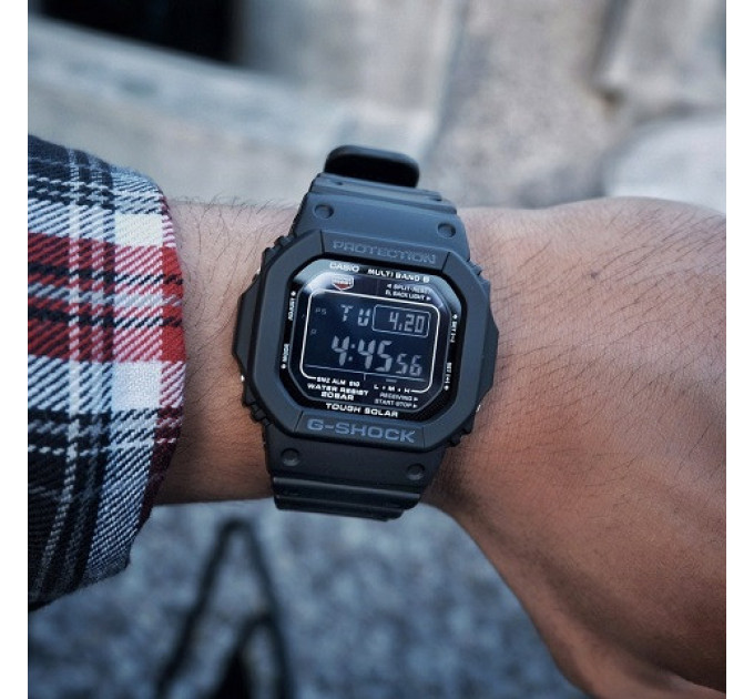 Купити ГОДИННИК CASIO GW-M5610U-1B ⌚ Наручні годинники на fabrikachasov.com ⭐ Безкоштовна доставка по Україні від 3000 грн ✈ Гарантія ✔ 10.000 моделей. Знижки!