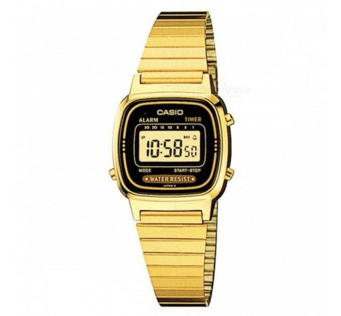 Купити ГОДИННИК CASIO LA670WGA-1DF ⌚ Наручні годинники на fabrikachasov.com ⭐ Безкоштовна доставка по Україні від 3000 грн ✈ Гарантія ✔ 10.000 моделей. Знижки!