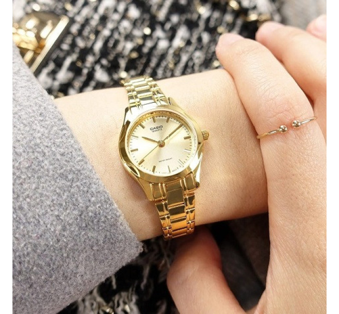 Купить Часы CASIO LTP-1275G-9ADF ⌚ Наручные часы на fabrikachasov.com ⭐ Бесплатная доставка по Украине от 3000 грн ✈ Гарантия ✔ 10.000 моделей. Скидки!