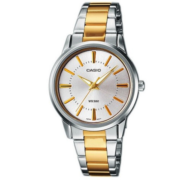 Купити ГОДИННИК CASIO LTP-1303SG-7A ⌚ Наручні годинники на fabrikachasov.com ⭐ Безкоштовна доставка по Україні від 3000 грн ✈ Гарантія ✔ 10.000 моделей. Знижки!