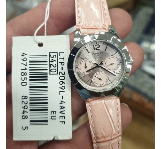 Купити ГОДИННИК CASIO LTP-2069L-4AVEF ⌚ Наручні годинники на fabrikachasov.com ⭐ Безкоштовна доставка по Україні від 3000 грн ✈ Гарантія ✔ 10.000 моделей годинників кращих брендів!