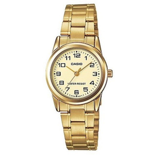 Купити ГОДИННИК CASIO LTP-V001G-9BUDF ⌚ Наручні годинники на fabrikachasov.com ⭐ Безкоштовна доставка по Україні від 3000 грн ✈ Гарантія ✔ 10.000 моделей. Знижки!