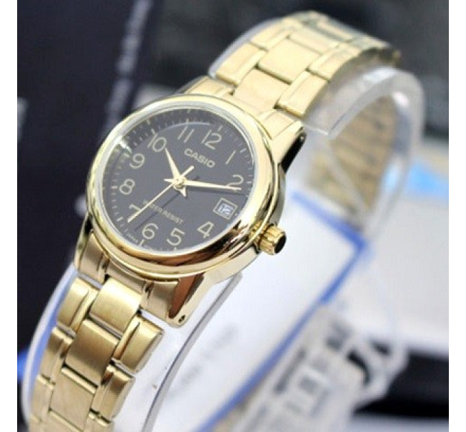 Купити ГОДИННИК CASIO LTP-V002G-1BUDF ⌚ Наручні годинники на fabrikachasov.com ⭐ Безкоштовна доставка по Україні від 3000 грн ✈ Гарантія ✔ 10.000 моделей. Знижки!